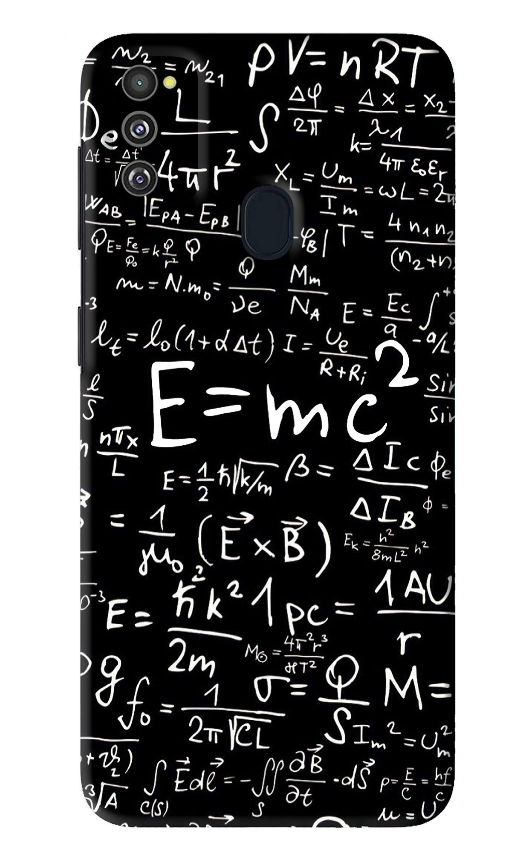 Physics Albert Einstein Formula Samsung Galaxy M30S Back Skin Wrap