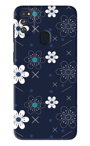 Flowers 4 Samsung Galaxy M30S Back Skin Wrap