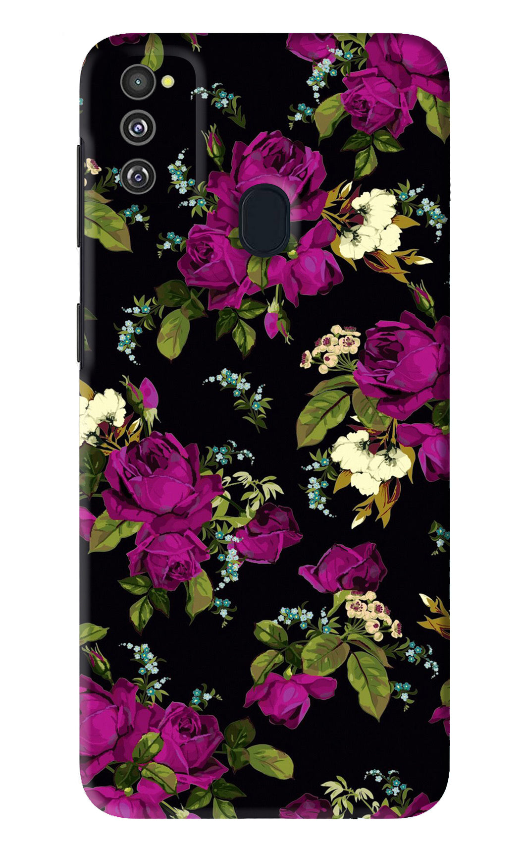 Flowers 3 Samsung Galaxy M30S Back Skin Wrap