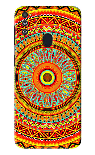 Mandala Pattern Samsung Galaxy M30S Back Skin Wrap