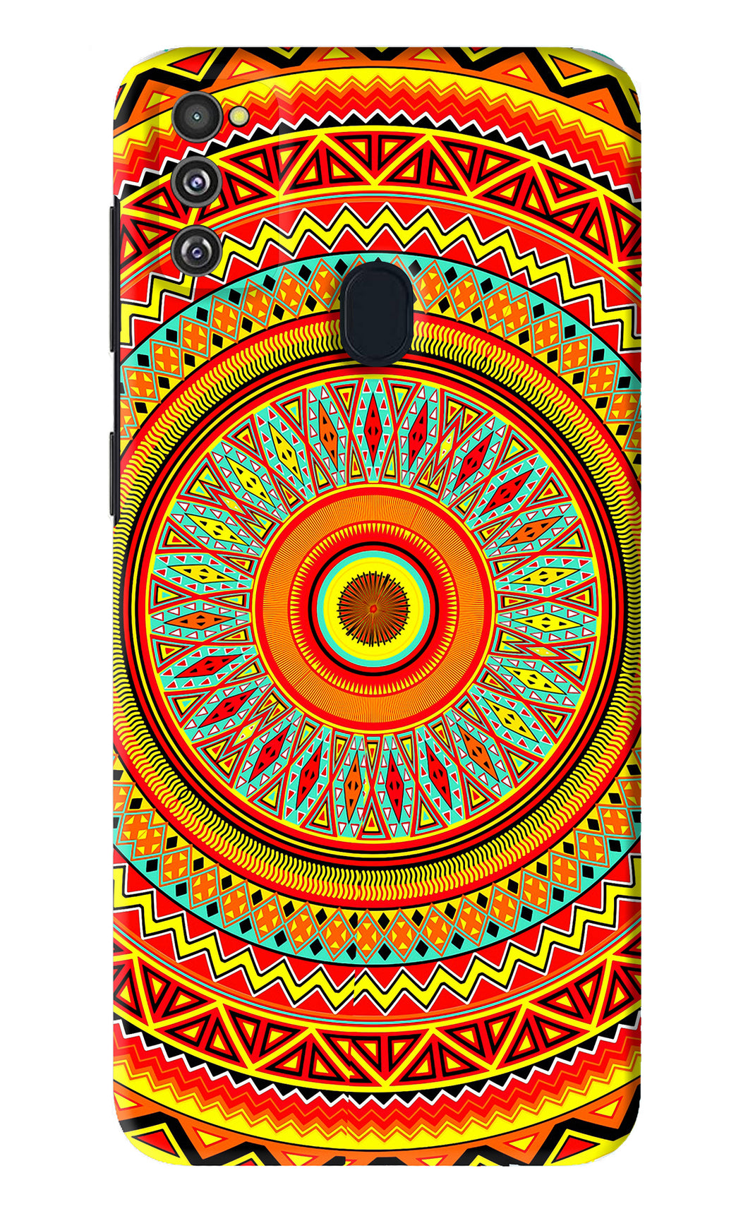 Mandala Pattern Samsung Galaxy M30S Back Skin Wrap