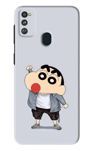Shinchan Samsung Galaxy M30S Back Skin Wrap