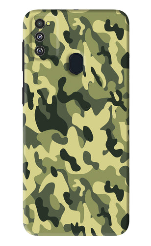 Camouflage Samsung Galaxy M30S Back Skin Wrap