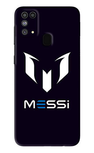 Messi Logo Samsung Galaxy M31 Back Skin Wrap