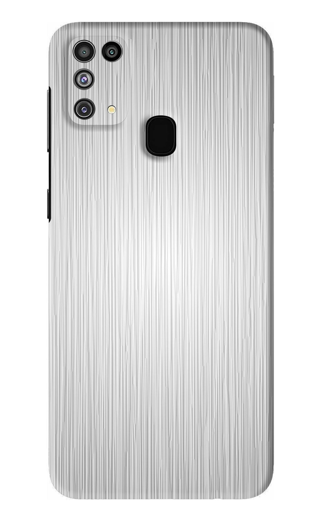 Wooden Grey Texture Samsung Galaxy M31 Back Skin Wrap