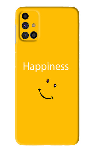 Happiness With Smiley Samsung Galaxy M31s Back Skin Wrap