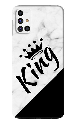 King Samsung Galaxy M31s Back Skin Wrap