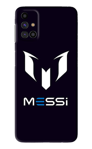Messi Logo Samsung Galaxy M31s Back Skin Wrap