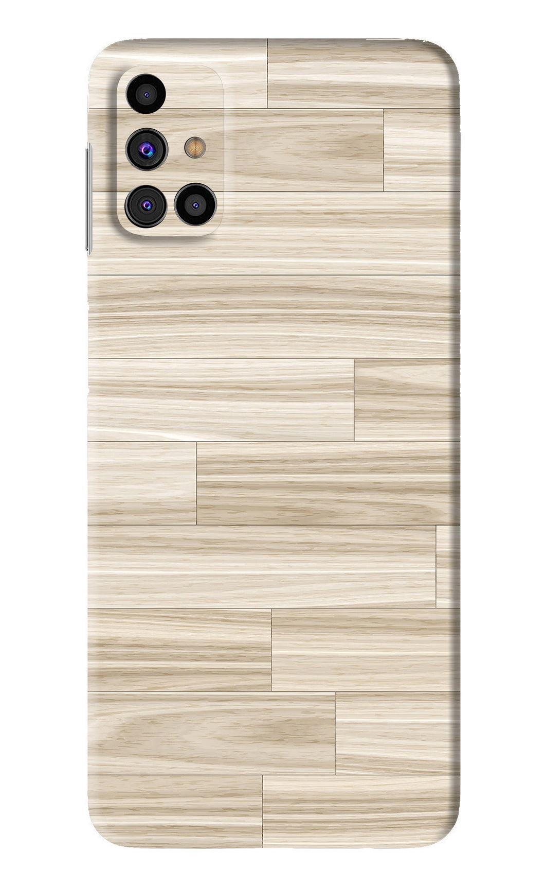 Wooden Art Texture Samsung Galaxy M31s Back Skin Wrap