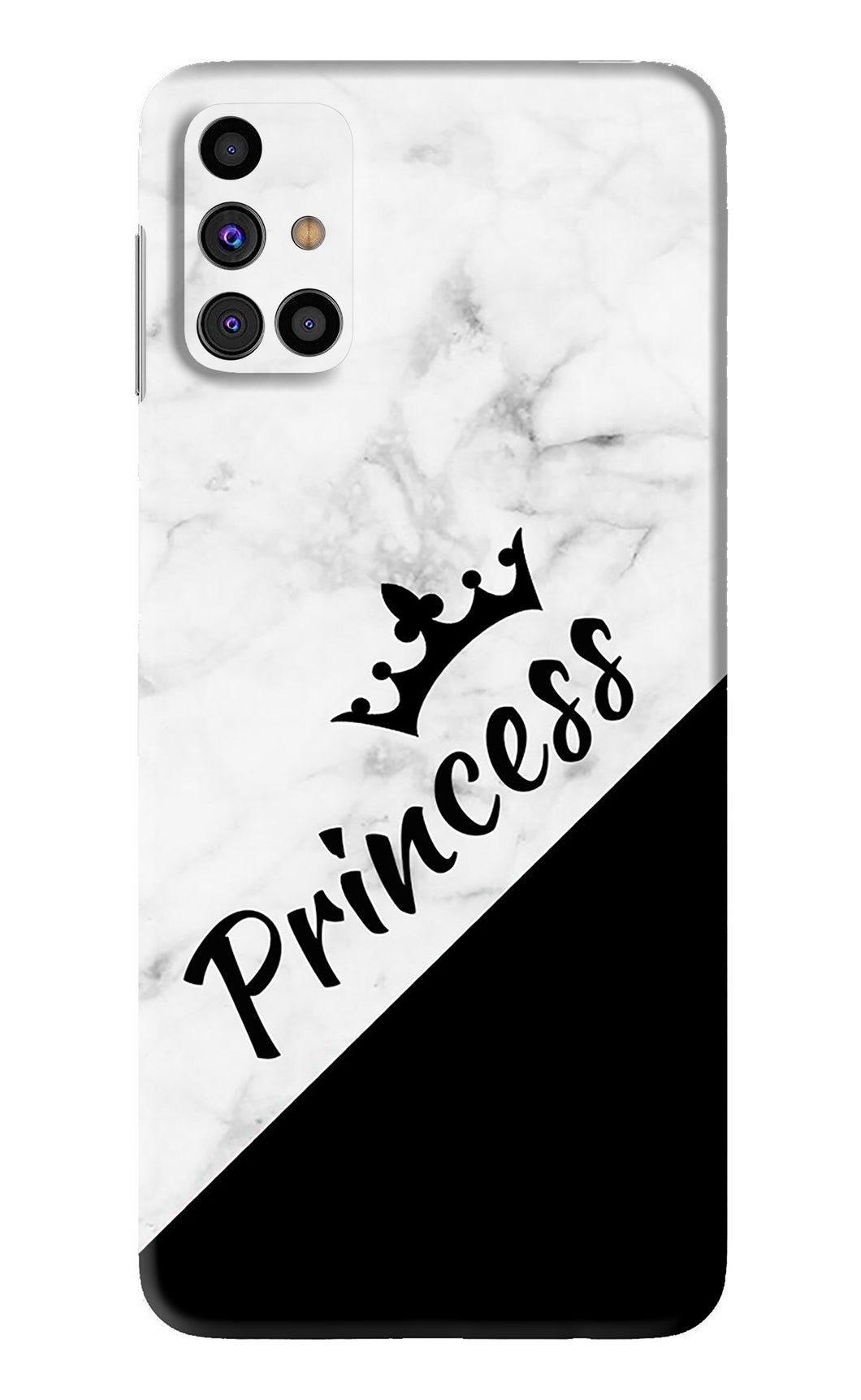 Princess Samsung Galaxy M31s Back Skin Wrap