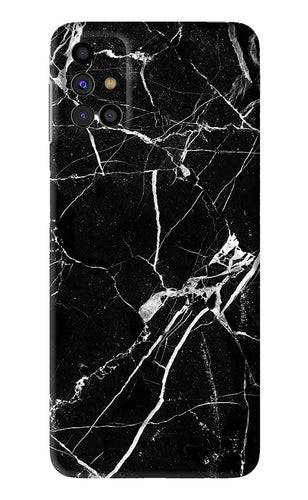 Black Marble Texture 2 Samsung Galaxy M31s Back Skin Wrap