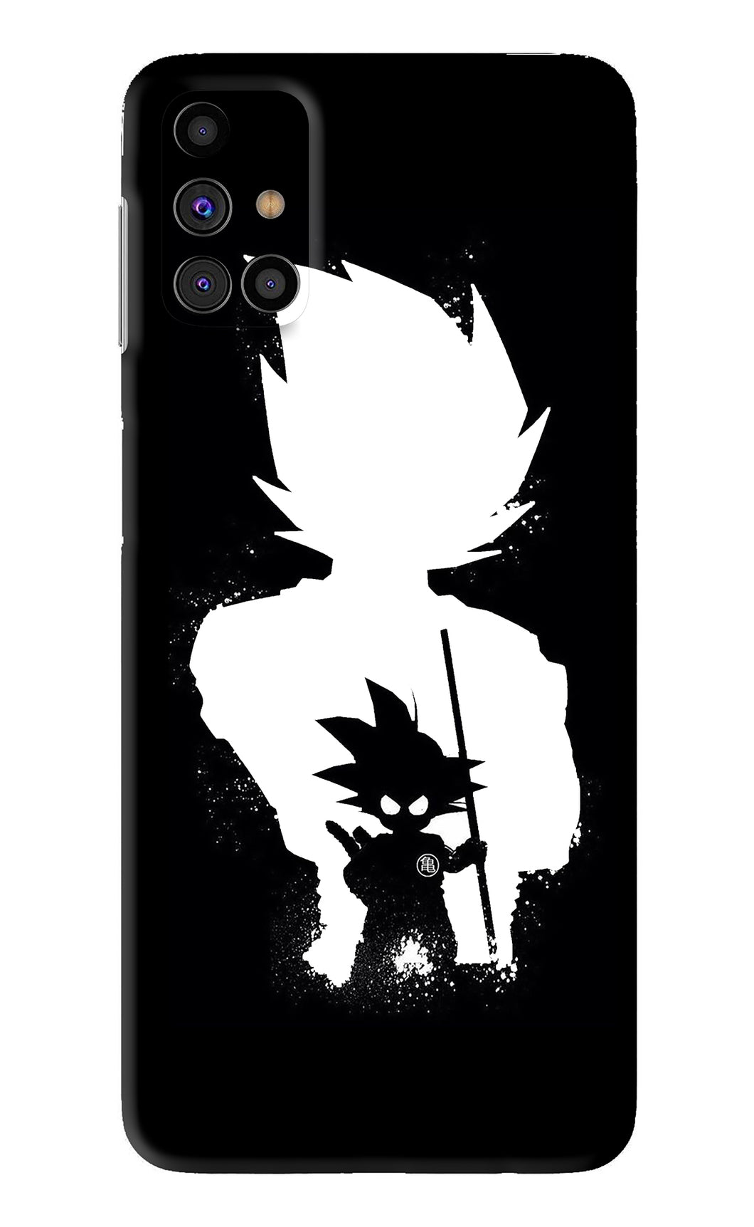 Goku Shadow Samsung Galaxy M31s Back Skin Wrap