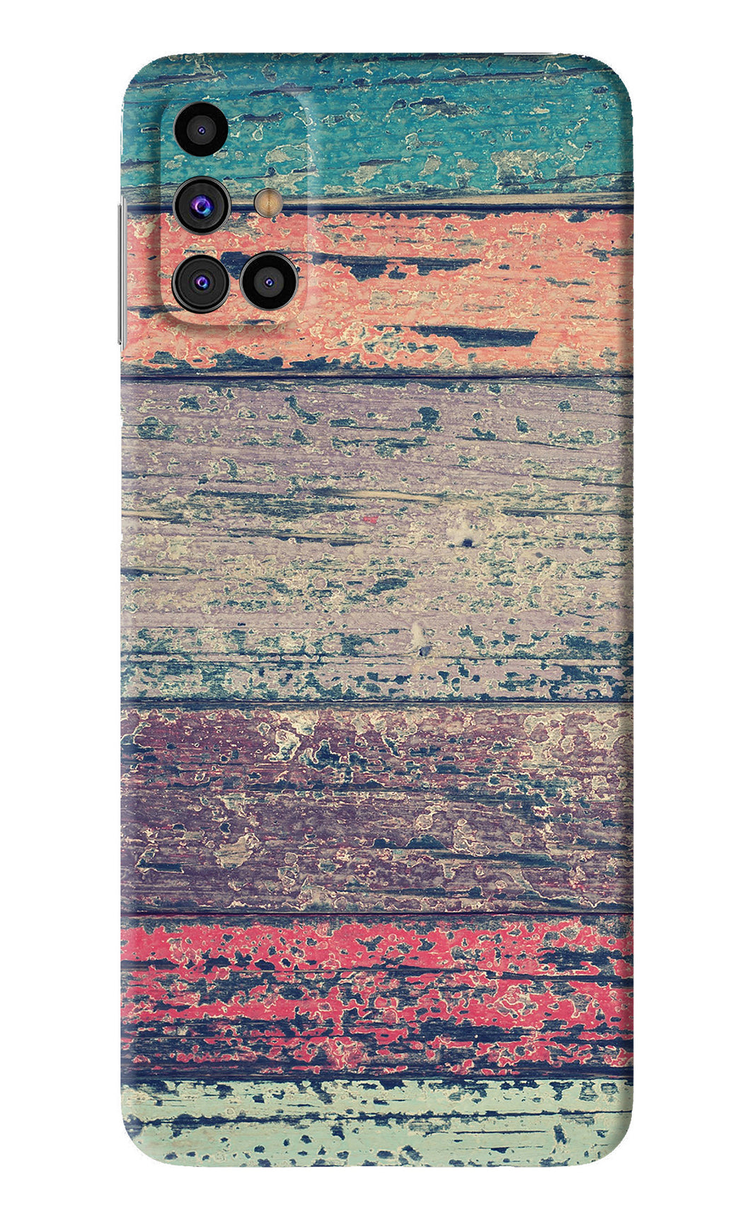 Colourful Wall Samsung Galaxy M31s Back Skin Wrap