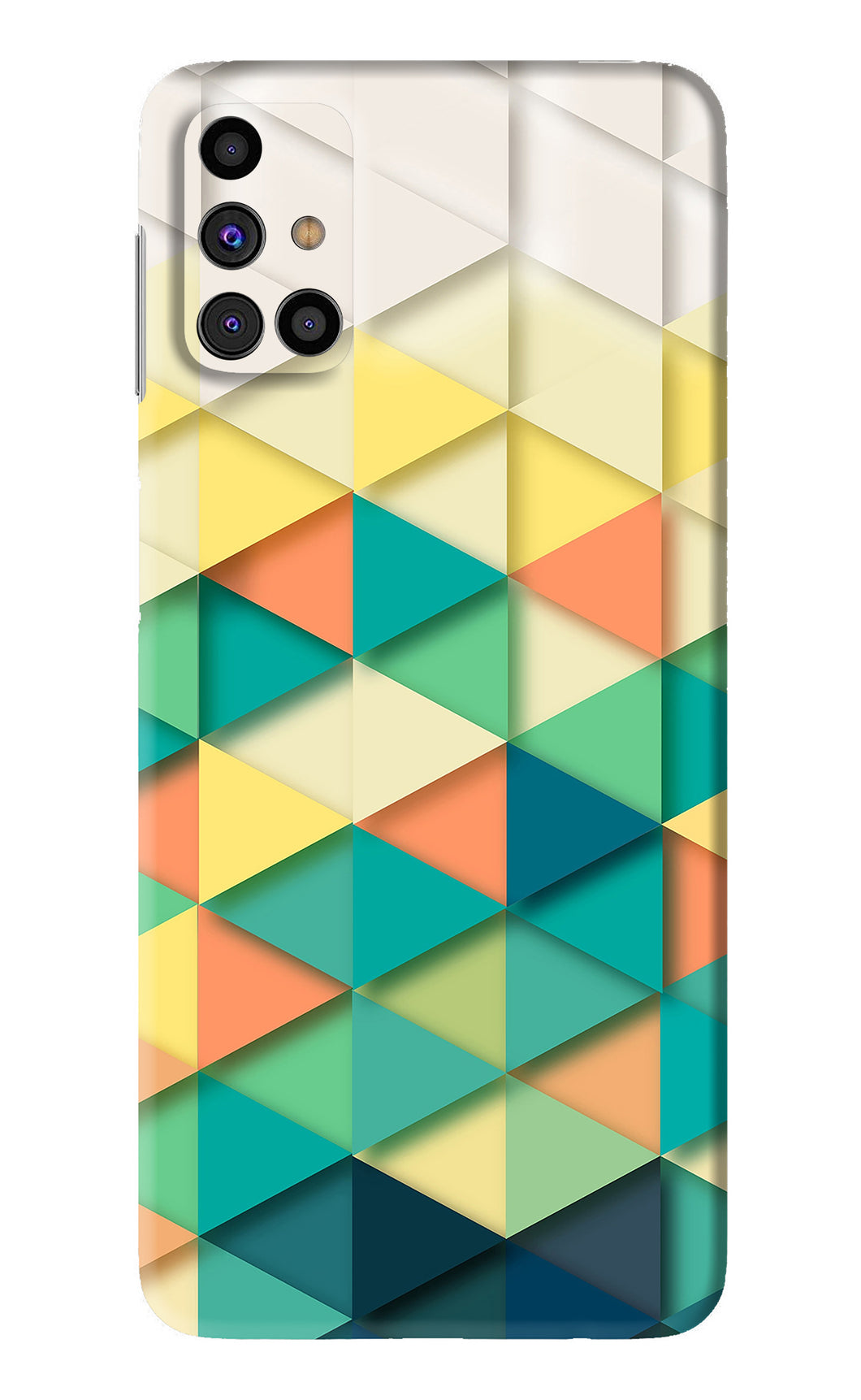 Abstract 1 Samsung Galaxy M31s Back Skin Wrap