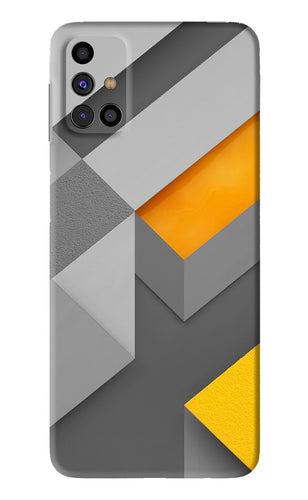 Abstract Samsung Galaxy M31s Back Skin Wrap