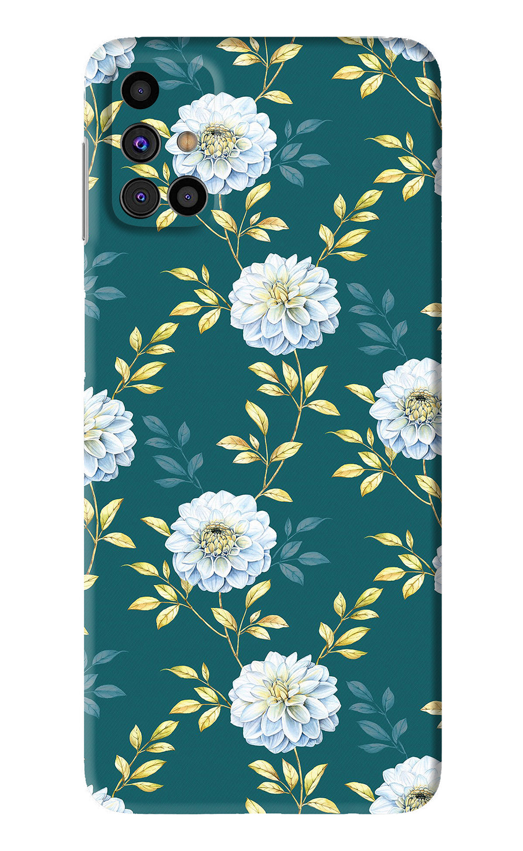 Flowers 5 Samsung Galaxy M31s Back Skin Wrap