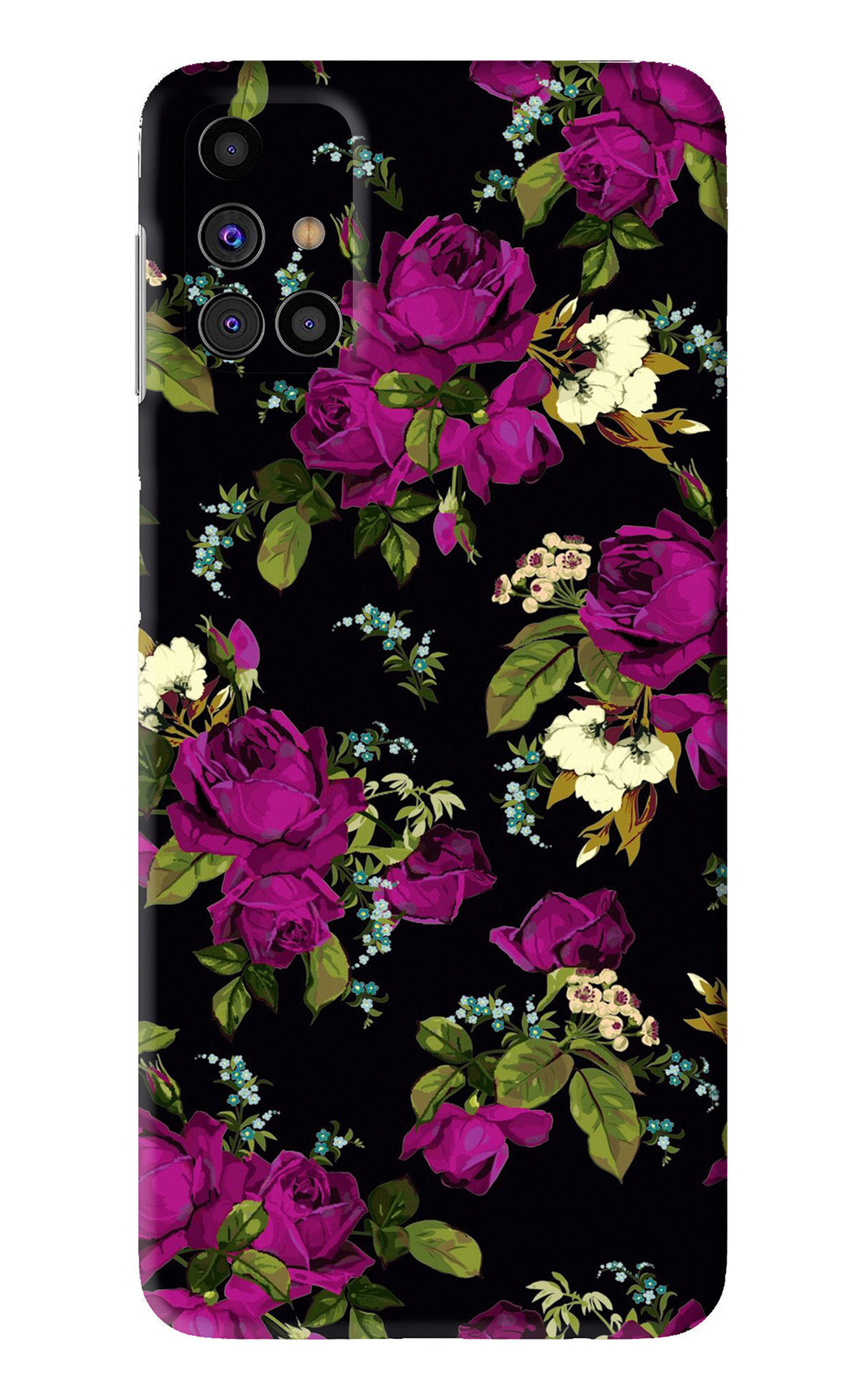 Flowers 3 Samsung Galaxy M31s Back Skin Wrap