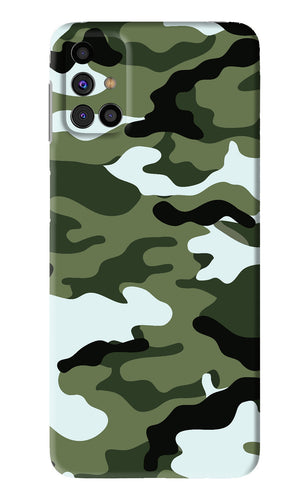 Camouflage 1 Samsung Galaxy M31s Back Skin Wrap
