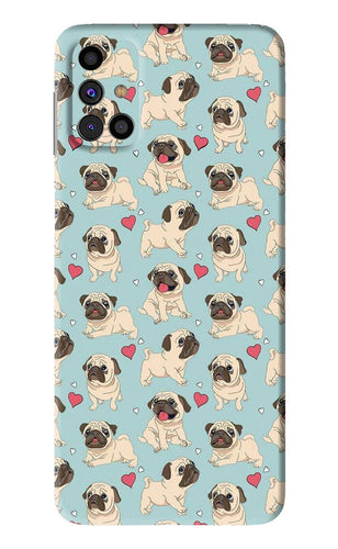 Pug Dog Samsung Galaxy M31s Back Skin Wrap