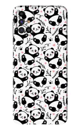 Cute Panda Samsung Galaxy M31s Back Skin Wrap
