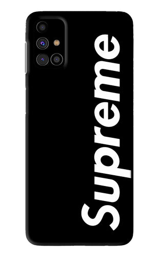 Supreme 1 Samsung Galaxy M31s Back Skin Wrap