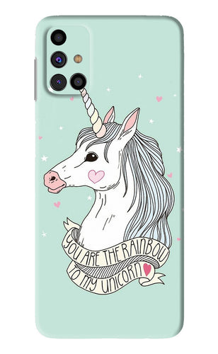 Unicorn Wallpaper Samsung Galaxy M31s Back Skin Wrap