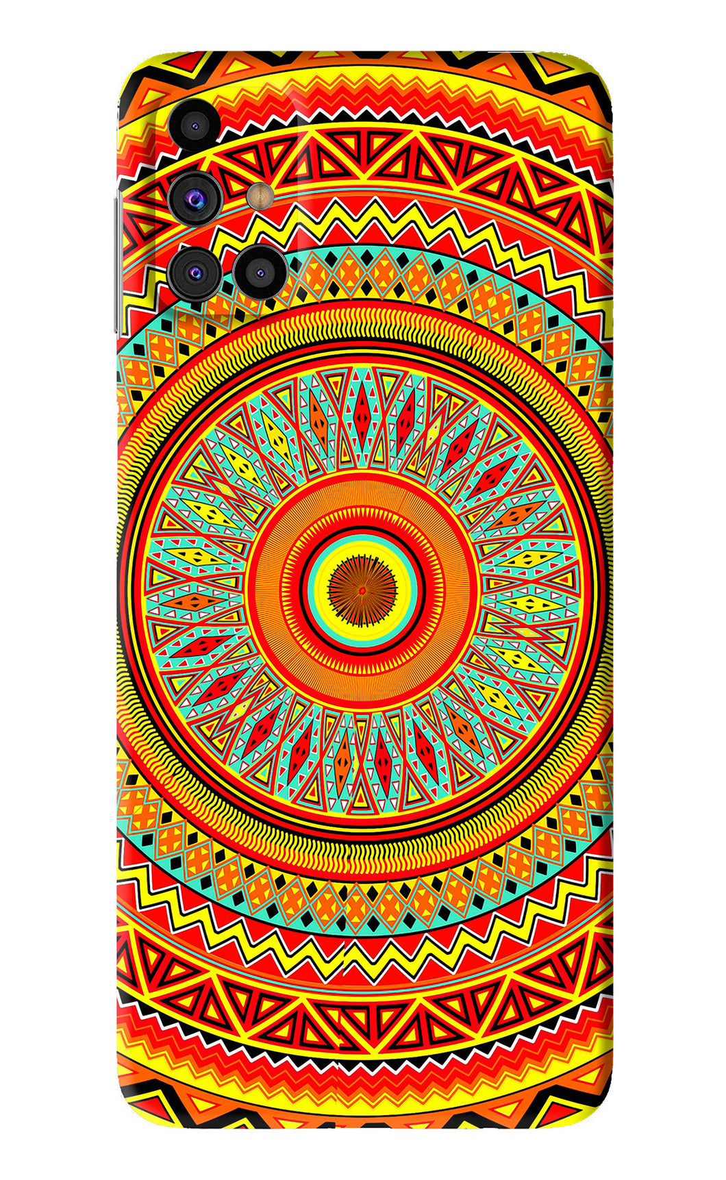 Mandala Pattern Samsung Galaxy M31s Back Skin Wrap
