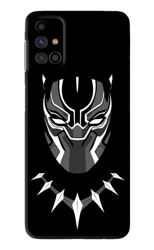 Black Panther Samsung Galaxy M31s Back Skin Wrap