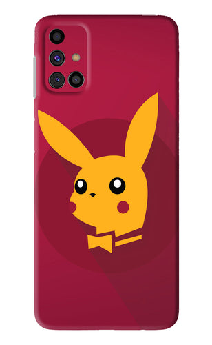 Pikachu Samsung Galaxy M31s Back Skin Wrap