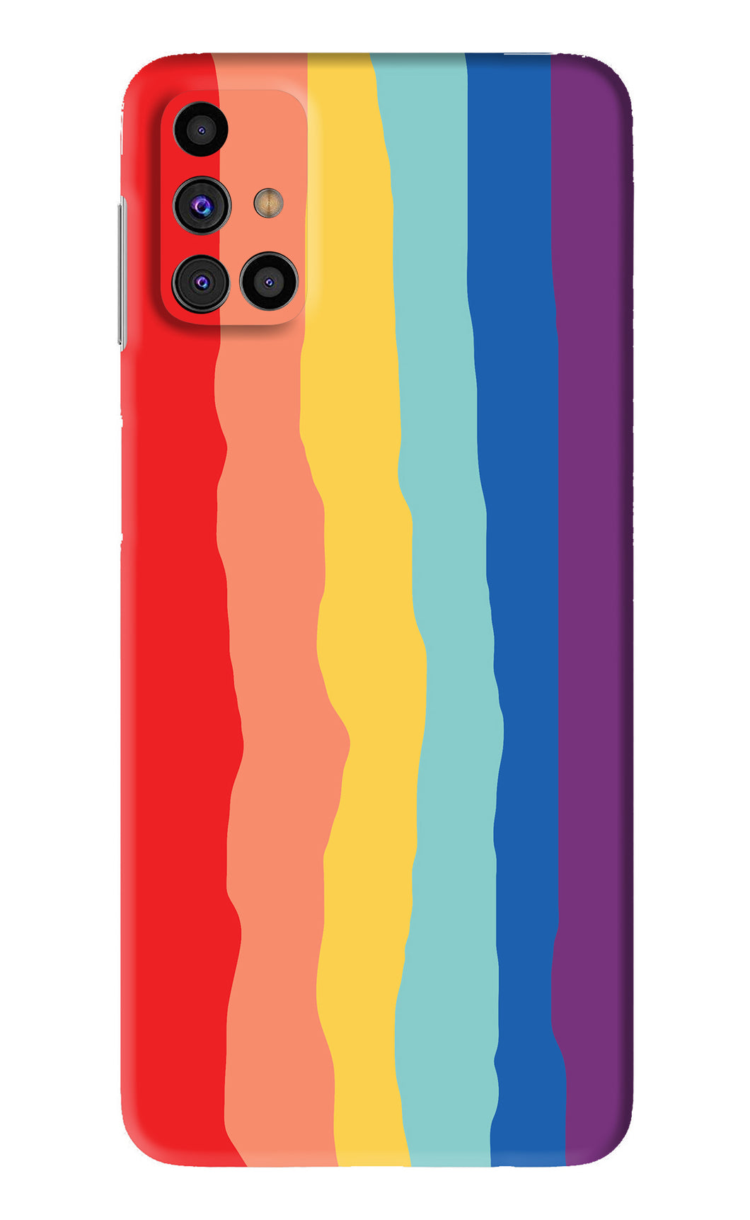 Rainbow Samsung Galaxy M31s Back Skin Wrap