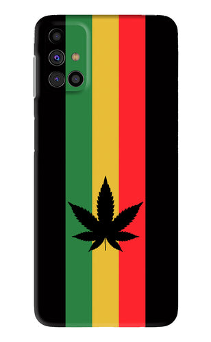 Weed Flag Samsung Galaxy M31s Back Skin Wrap
