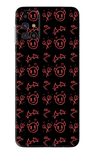 Devil Samsung Galaxy M31s Back Skin Wrap