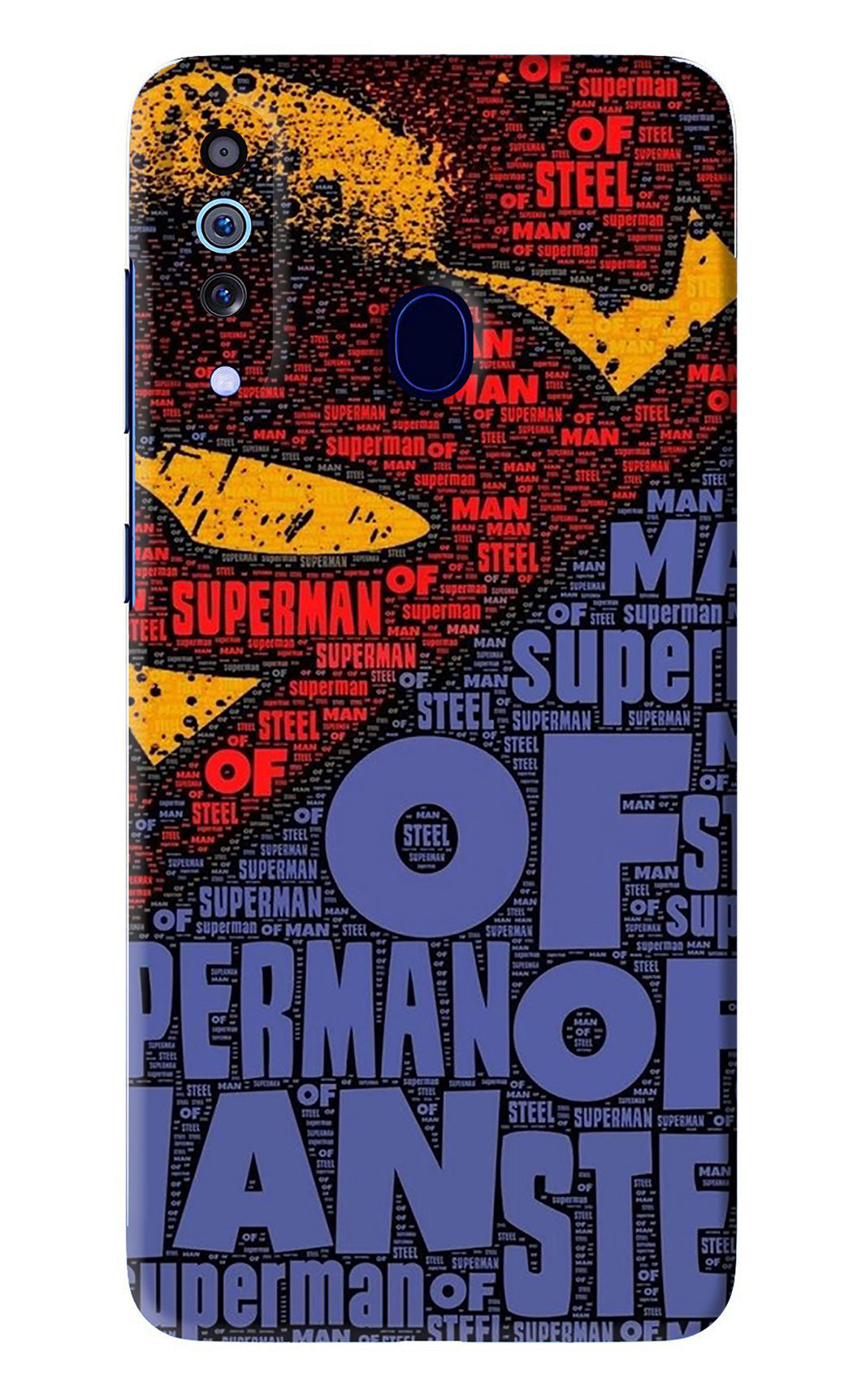 Superman Samsung Galaxy M40 Back Skin Wrap
