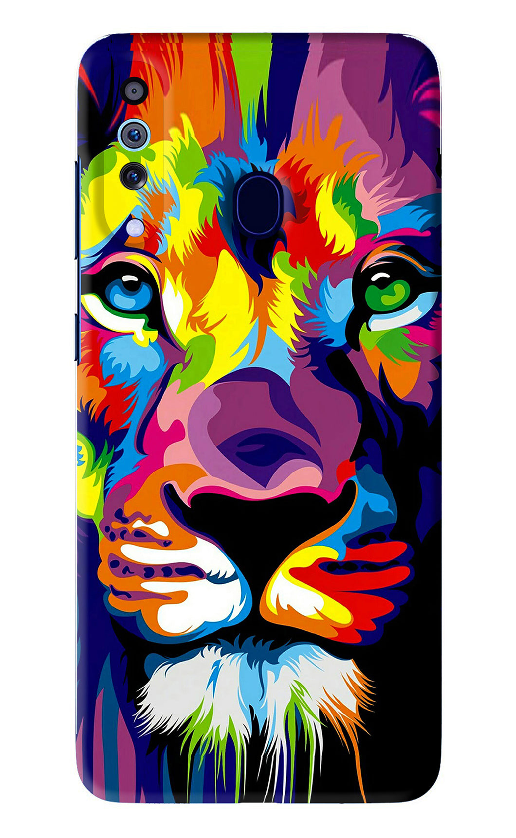 Lion Samsung Galaxy M40 Back Skin Wrap
