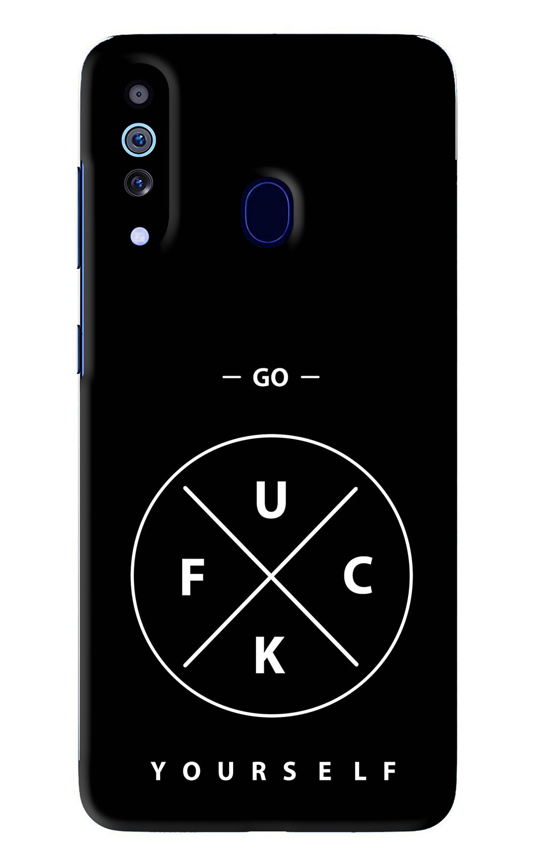 Go Fuck Yourself Samsung Galaxy M40 Back Skin Wrap