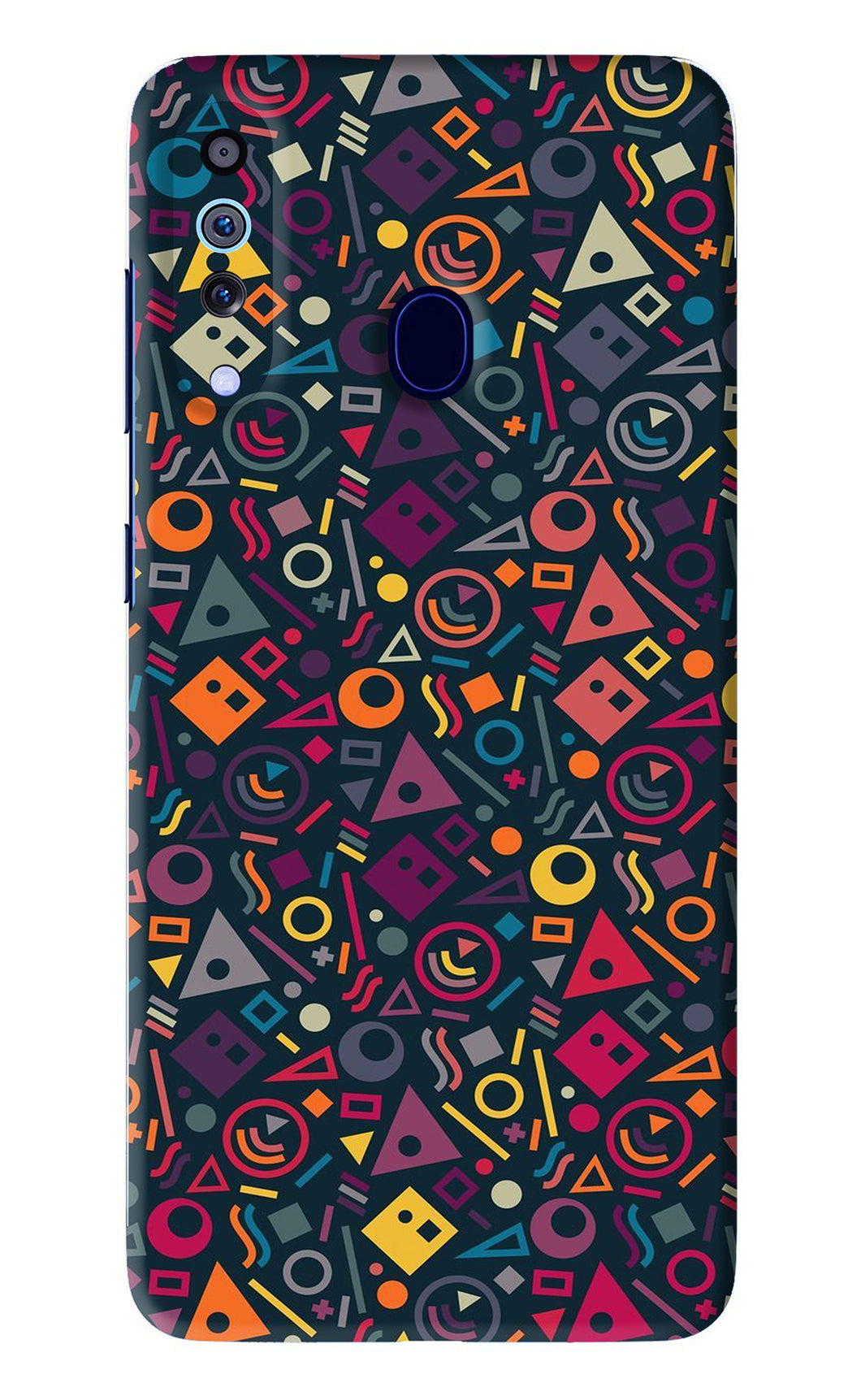 Geometric Abstract Samsung Galaxy M40 Back Skin Wrap