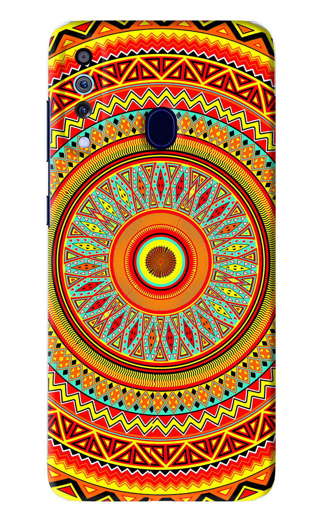 Mandala Pattern Samsung Galaxy M40 Back Skin Wrap