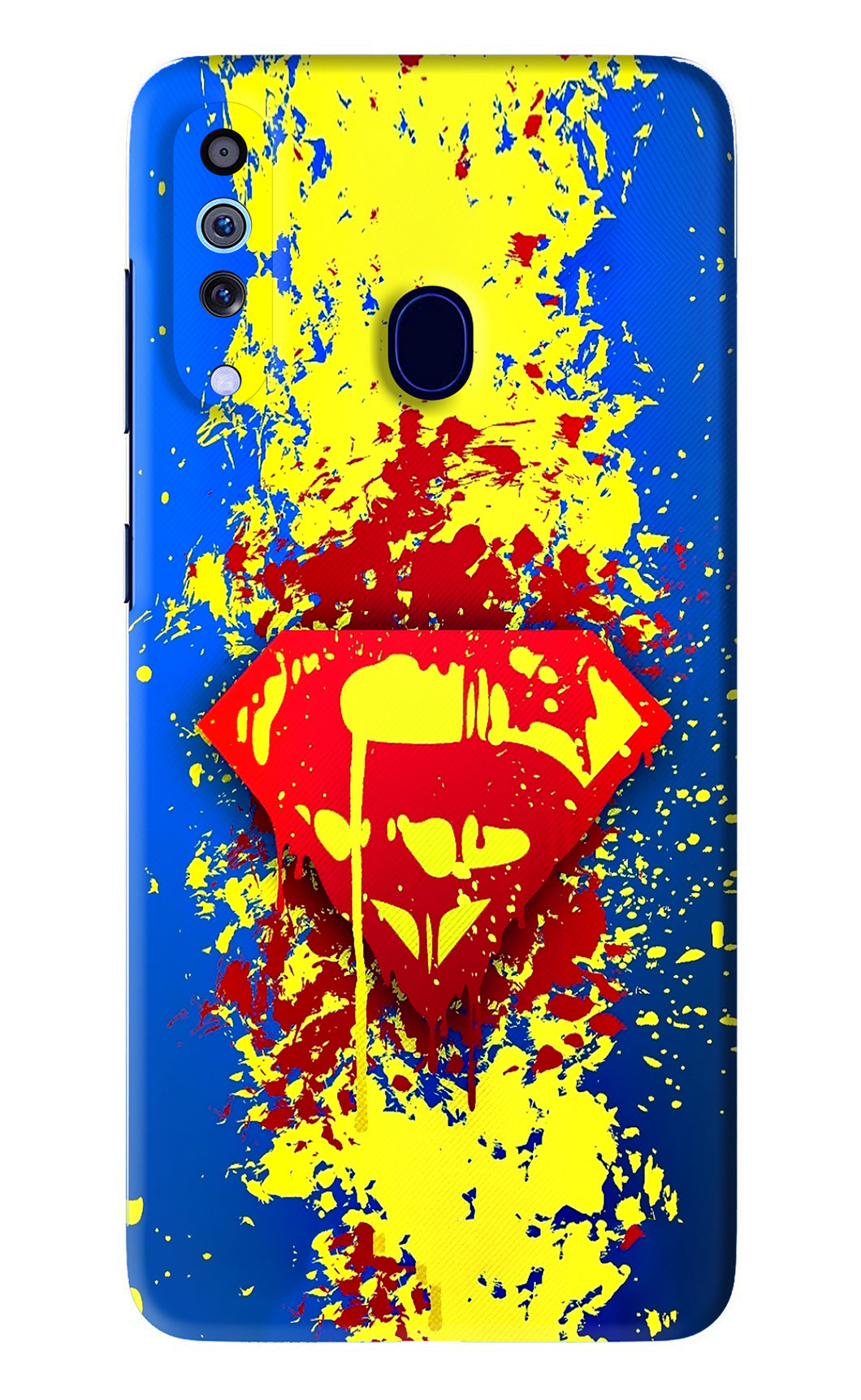 Superman logo Samsung Galaxy M40 Back Skin Wrap