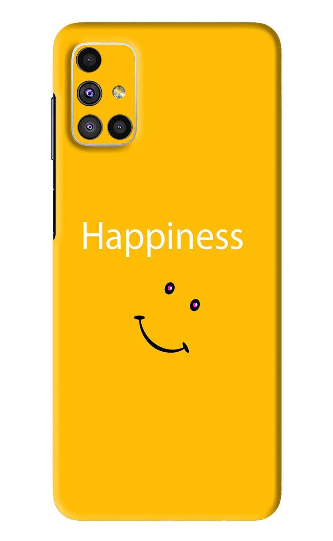 Happiness With Smiley Samsung Galaxy M51 Back Skin Wrap