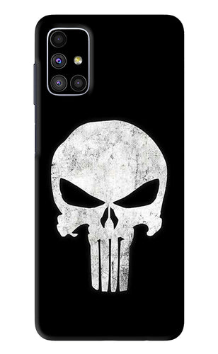 Punisher Skull Samsung Galaxy M51 Back Skin Wrap