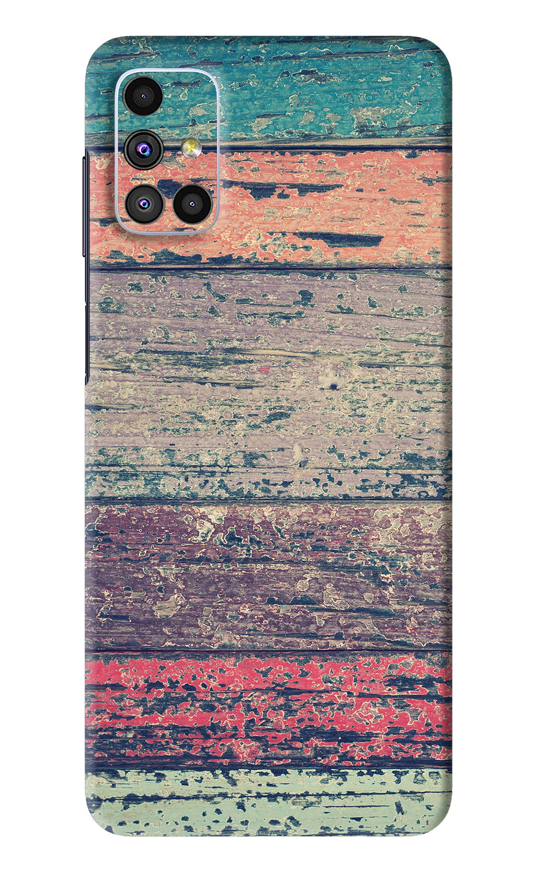 Colourful Wall Samsung Galaxy M51 Back Skin Wrap