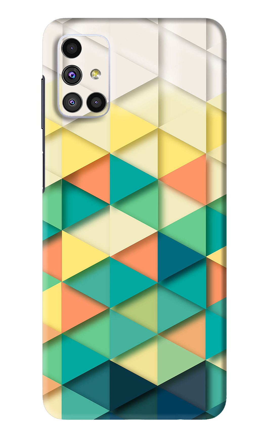 Abstract 1 Samsung Galaxy M51 Back Skin Wrap