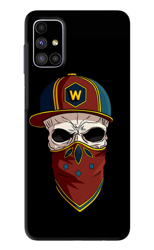 Skull Samsung Galaxy M51 Back Skin Wrap