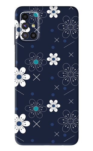 Flowers 4 Samsung Galaxy M51 Back Skin Wrap
