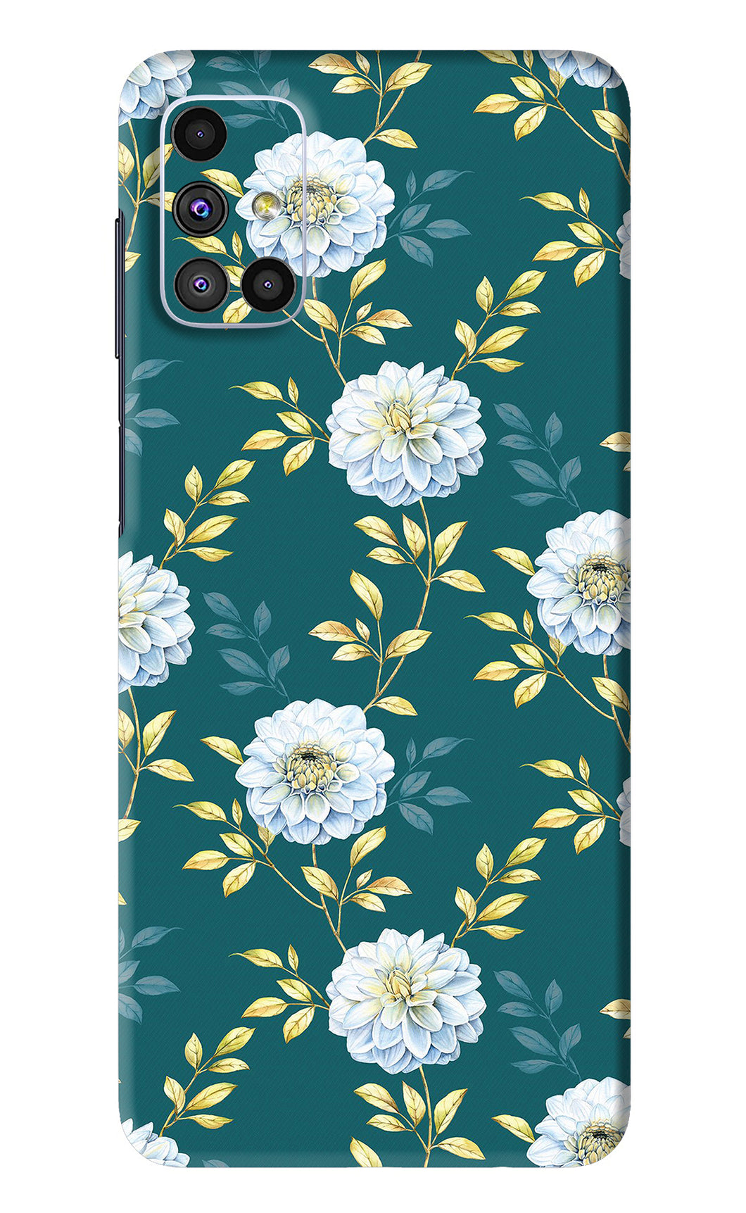 Flowers 5 Samsung Galaxy M51 Back Skin Wrap