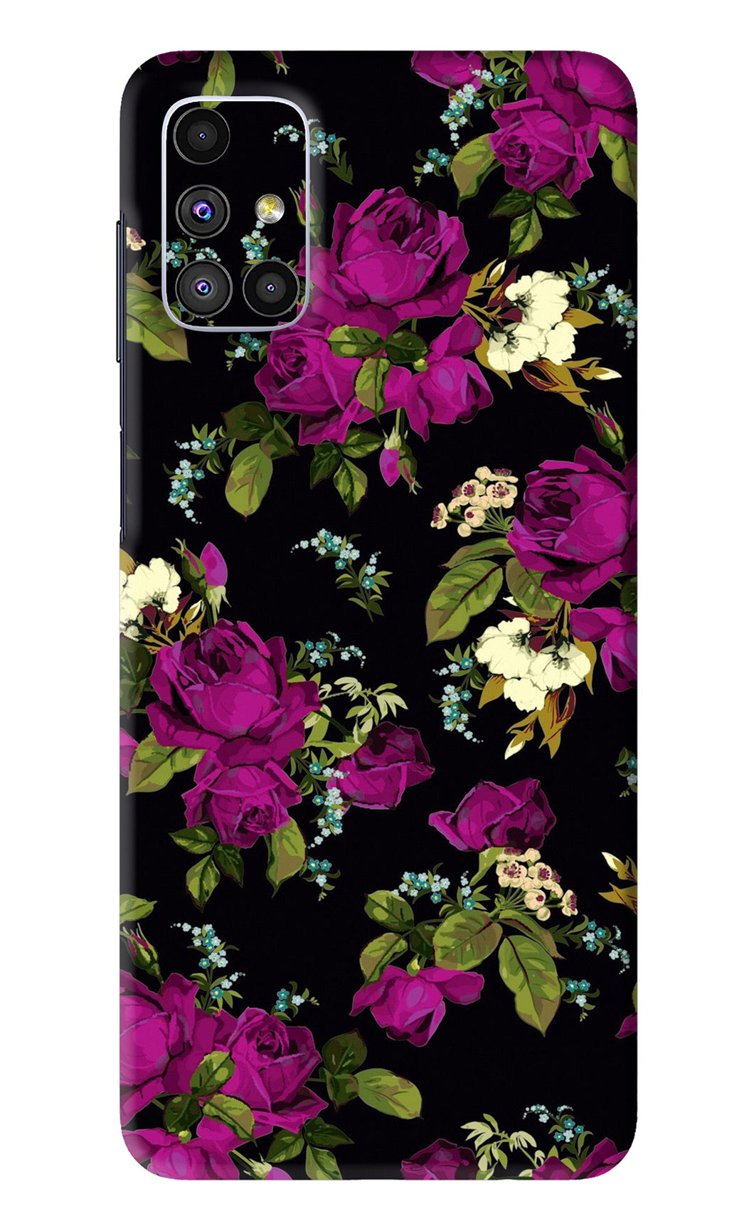 Flowers 3 Samsung Galaxy M51 Back Skin Wrap