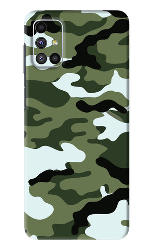 Camouflage 1 Samsung Galaxy M51 Back Skin Wrap