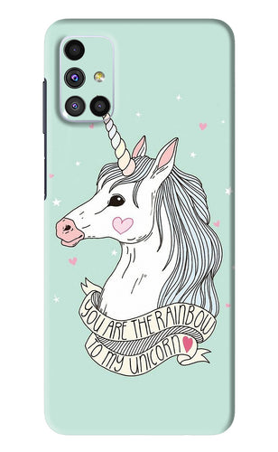 Unicorn Wallpaper Samsung Galaxy M51 Back Skin Wrap