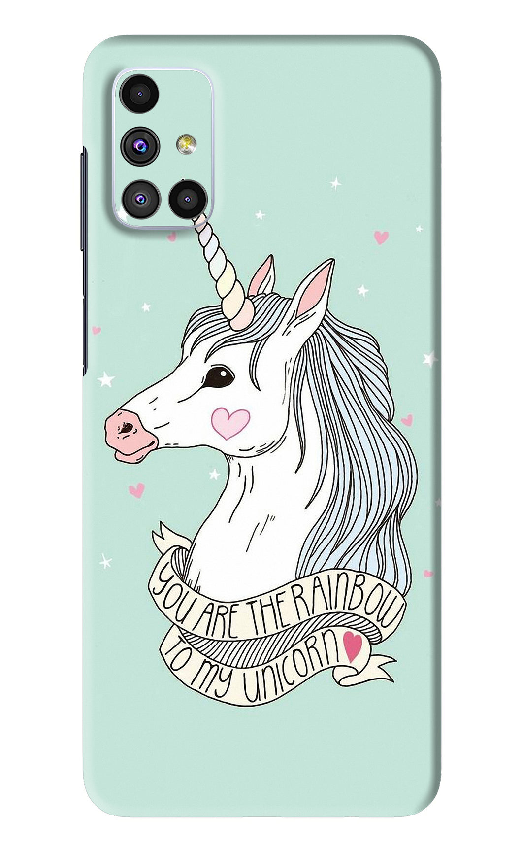 Unicorn Wallpaper Samsung Galaxy M51 Back Skin Wrap