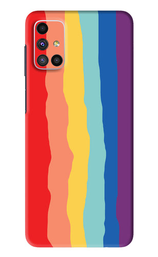 Rainbow Samsung Galaxy M51 Back Skin Wrap
